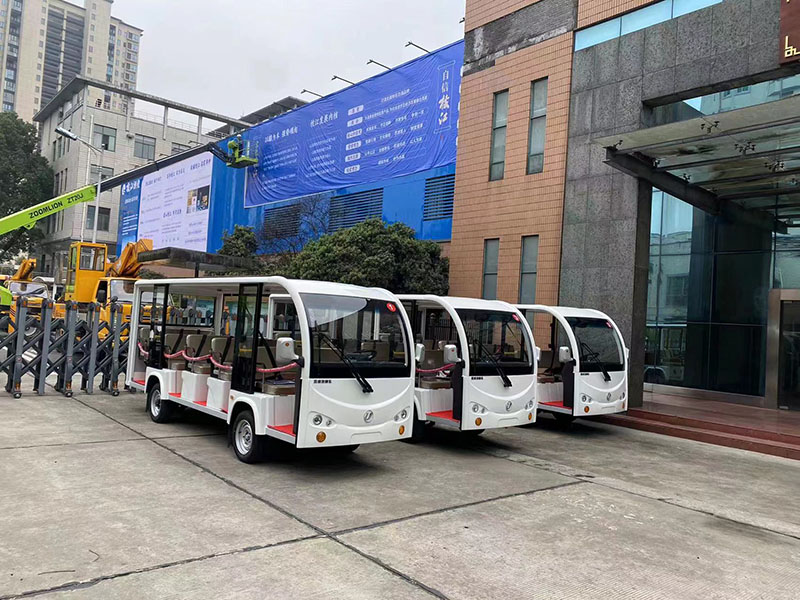 電動(dòng)觀(guān)光車(chē)點(diǎn)亮枝江酒業(yè)，開(kāi)啟客戶(hù)接待新紀(jì)元